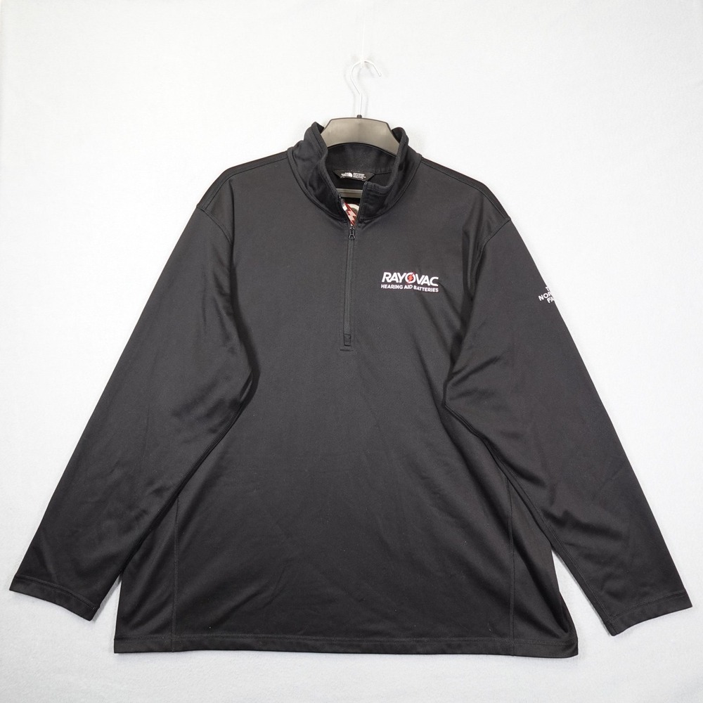 The North Face Pullover Mens XXXL Black Rayovac 1/4 Zip Sweatshirt Hiking Gym